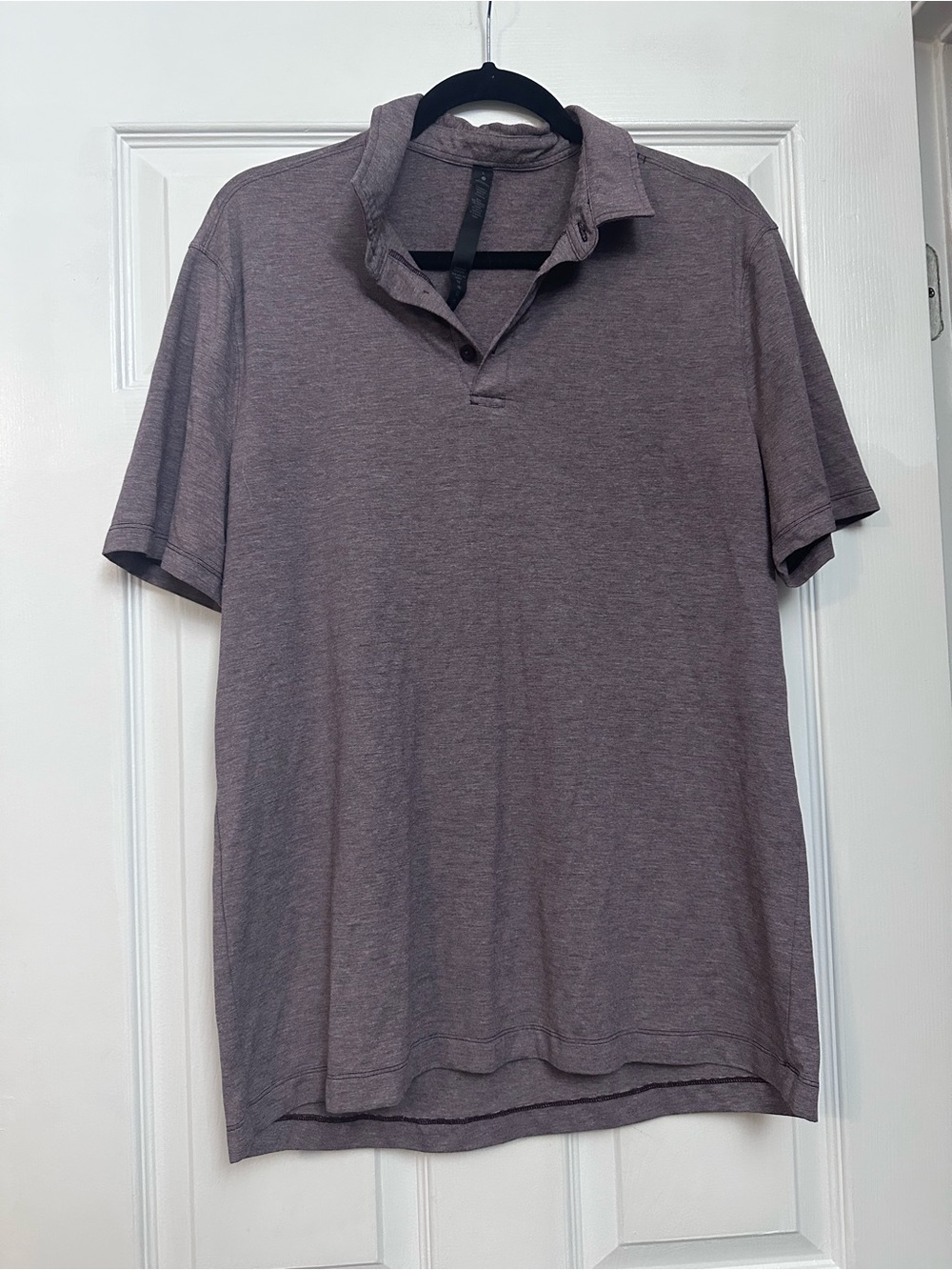 Men’s Lululemon Polo Size Large Maroon Plum